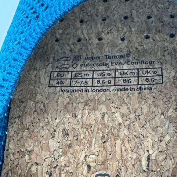 Mahabis Breathe Ultra Lightweight Breathable Slippers Womens Mens EU 39 Slip On - Picture 8 of 8